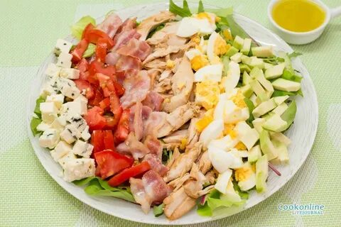 Салат полосками