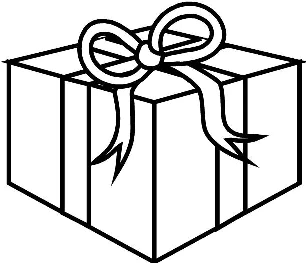 Подарки на а4 распечатать coloring page Cajas de regalo navideñas, Manualidades navideñas, Manualidades de