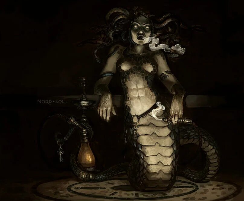 Smoke snake