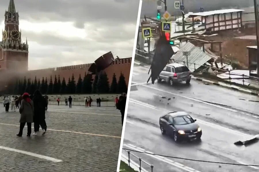 Зубец кремлевской. Ураган в Москве Кремль. В Москве упала Кремлевская стена. Ураган 2017 года в Москве. Буря в Москве 2017.