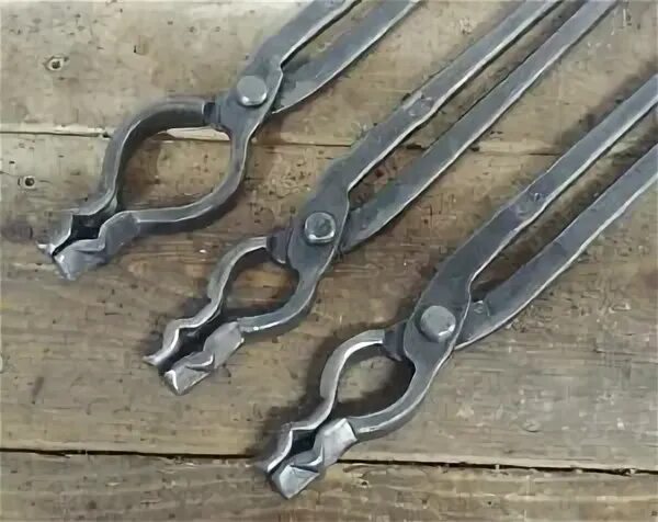 Blacksmith Tongs Set for forge anvil hammer knifemaking and vise tools eBay