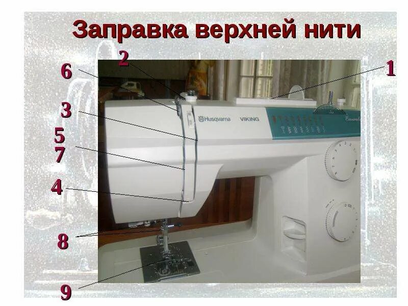 Швейная машинка janome нижняя нить. Швейная машина Janome 4 нити. Заправка швейной машинки Janome. Заправка верхней нити. Заправка верхней нити в машинку Janome.