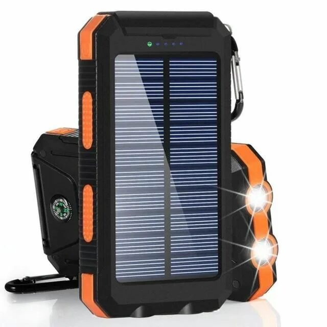 Power Bank Solar Charger 20000mah. Solar Charger 20000 Mah. Solar Power Bank Waterproof 20000mah Solar USB External Charger for smartphone. Solar Power Bank 30000mah.