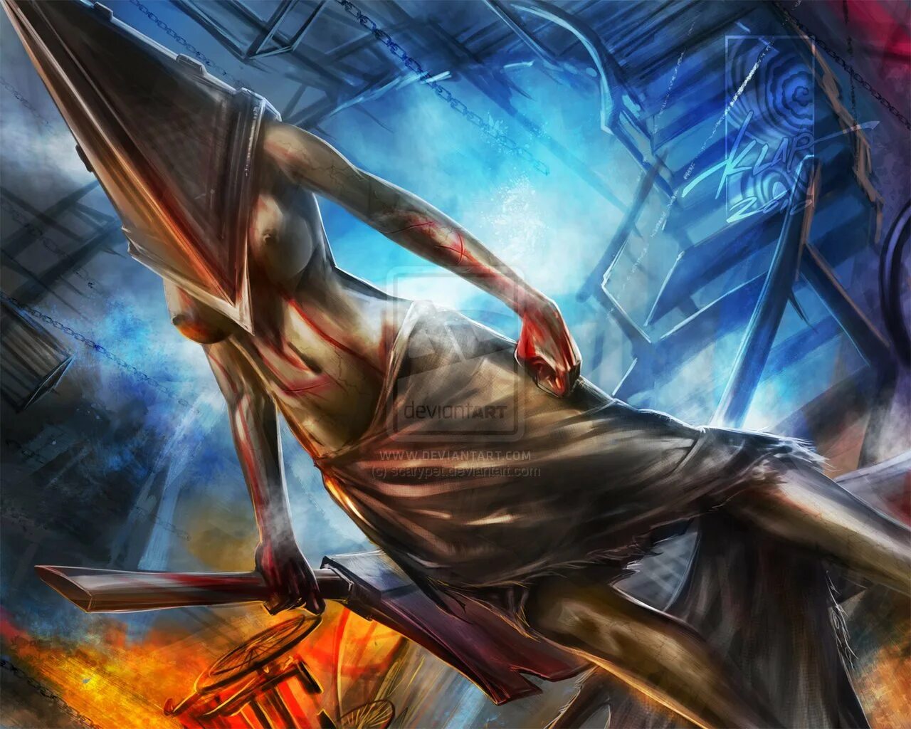 Пирамидоголовый сайлент хилл 2. Пирамидоголовый сайлент хилл. Роберто кампанелла пирамидоголовый. Медсестра из сайлент хилл арт. Сайлент хилл мед сёстры.