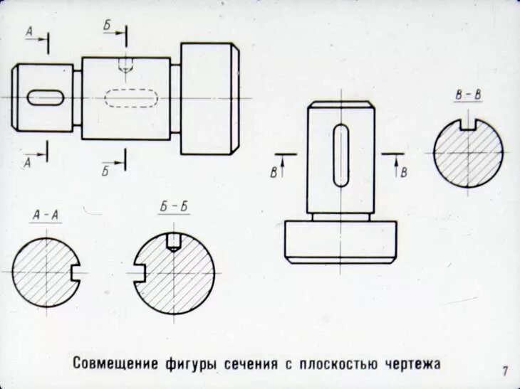 Смотреть диафильм Сечения и разрезы