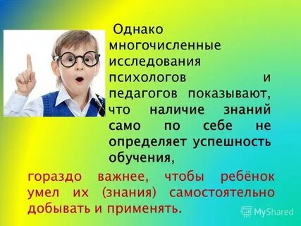 Ребенок знает лучше