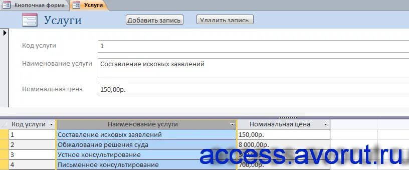 База данных услуги. Услуги в базе. Услуги в базе. Услуги в базе. Ооо ивис.
