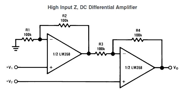 Усилитель шунта на lm358 схема LM358 и LM358N datasheet, описание, схема включения