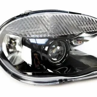 Фара Шевроле Нива правая с линзой, черная маска нового образца РусФар в сборе 1ш