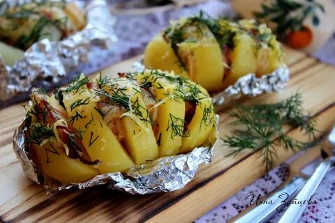 Гармошка в фольге