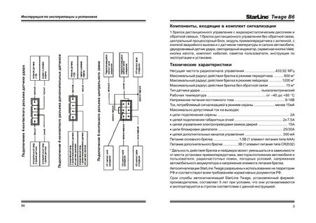 А6 сигнализация инструкция