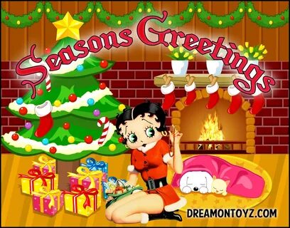 Merry christmas betty boop images