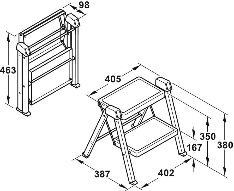 Чертеж стула стремянки из дерева. Step 180 Cabinet Step Stool чертеж. Складная лестница 2 ступени STEPFIX Hailo. Hailo табурет стремянка 4321-001. Стремянка-подставка Hailo Mini Comfort (4310-100)