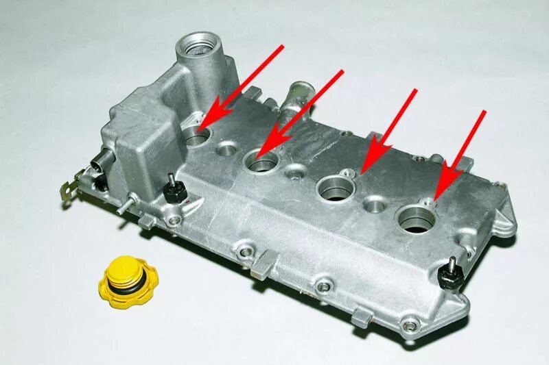 Пробки гбц ваз. Клапанная крышка ВАЗ 21124. Крышка ГБЦ ВАЗ 21126. Клапанная крышка ВАЗ 124. Крышка головки ВАЗ 2112 16кл.