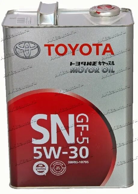 Масло cf 4 5w30. Toyota SN 5w-30 4 л. Toyota Motor Oil 5w-30. Toyota 5w-30 SN gf-5. Масло Toyota 5w30 gf-5.