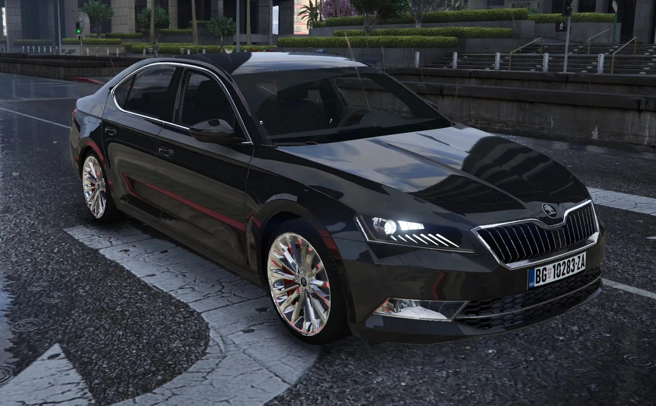 Superb GTA 5. Oracle 2 GTA 5. Skoda Octavia 2 gta5.