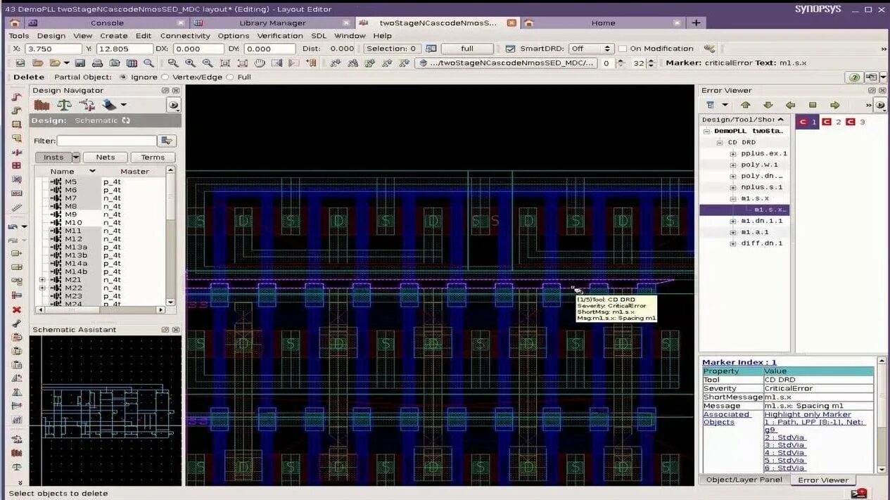Layout editing