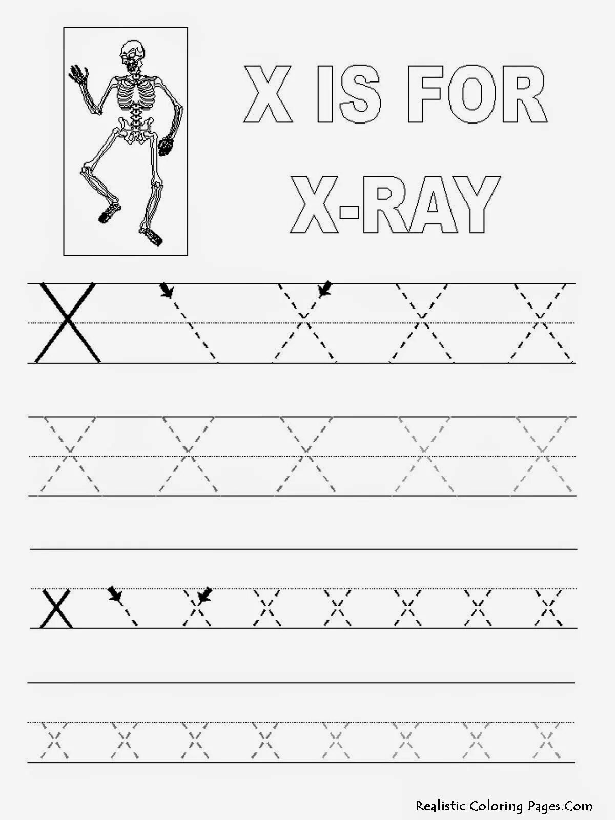 Tracing x