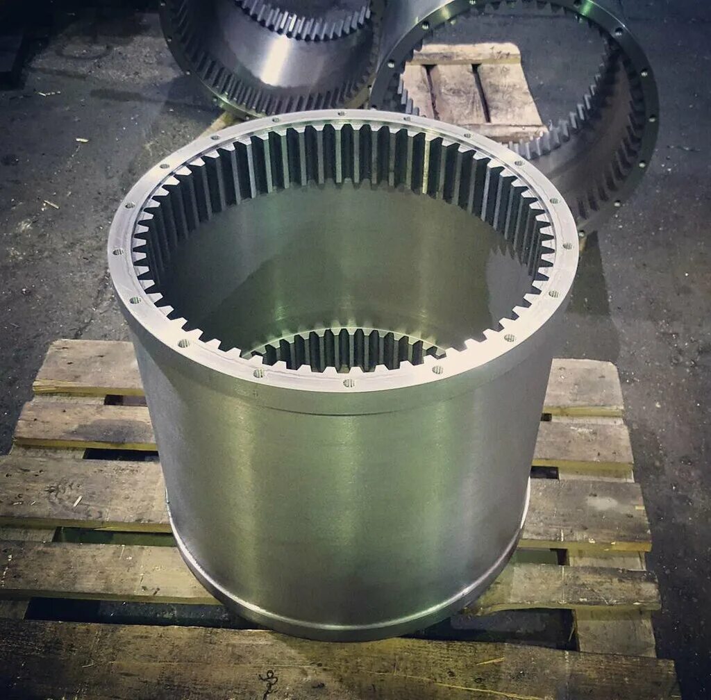 951. 10. муфта зубчатая 4203. обойма зубчатая станок 2н135. 008.