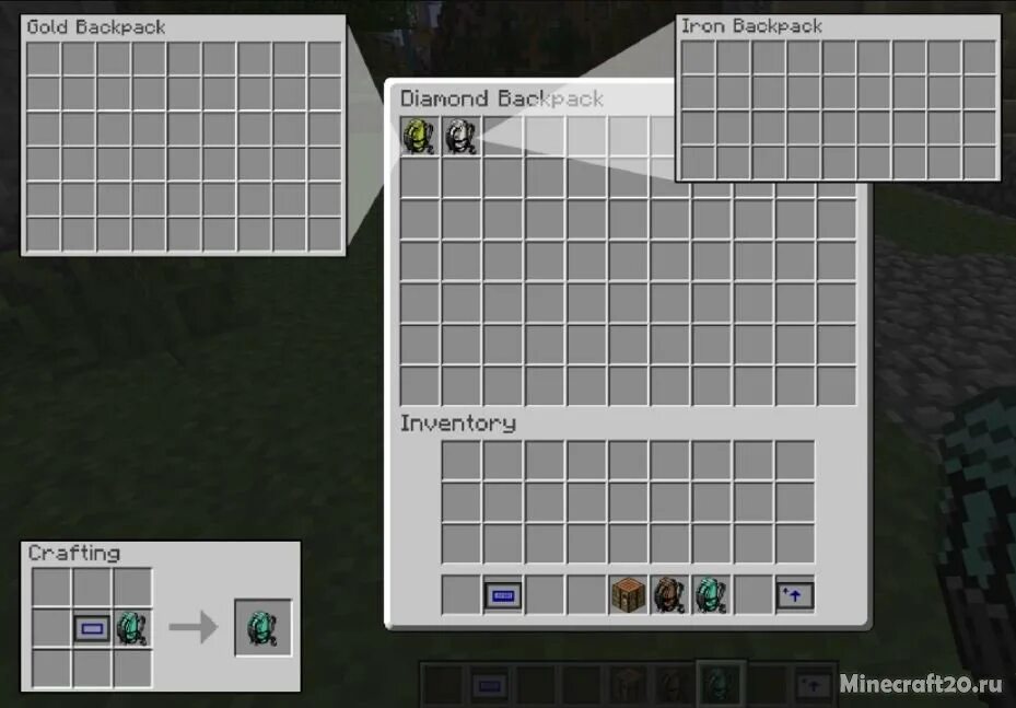 Мод backpacks 1.12 2. Iron backpacks 1.12.2. iron backpacks 1.12.2 крафты. iron backpacks крафты. ironbackpacks_1.12.2_3.0.8_12.
