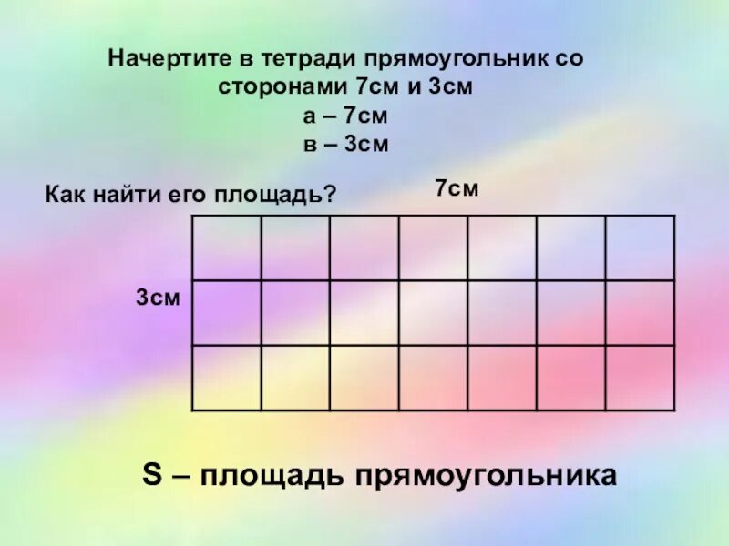 Прямоугольник со сторонами 5 и 6 см. Чертим прямоугольник. Как найти площадь прямоугольника. Начерти прямоугольник со сторонами. Площадь прямоугольника 3 класс правило.