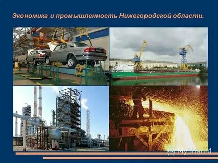 Отрасли промышленности новгорода