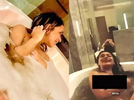 Sara Khan Nude Bathtub Video Photos Viral: Sara Khan's explanation on ...