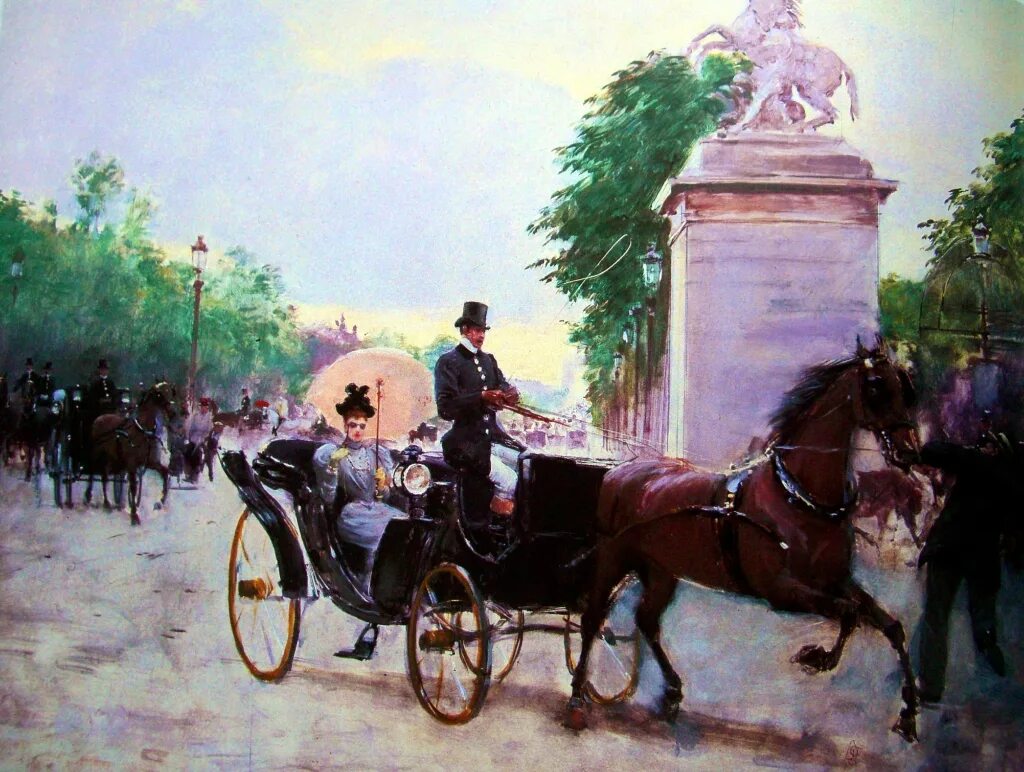 Картины конца 18 века. Jean Beraud (1848 – 1935.