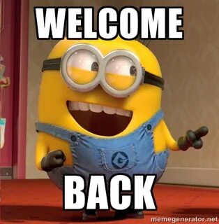 Welcome back john how