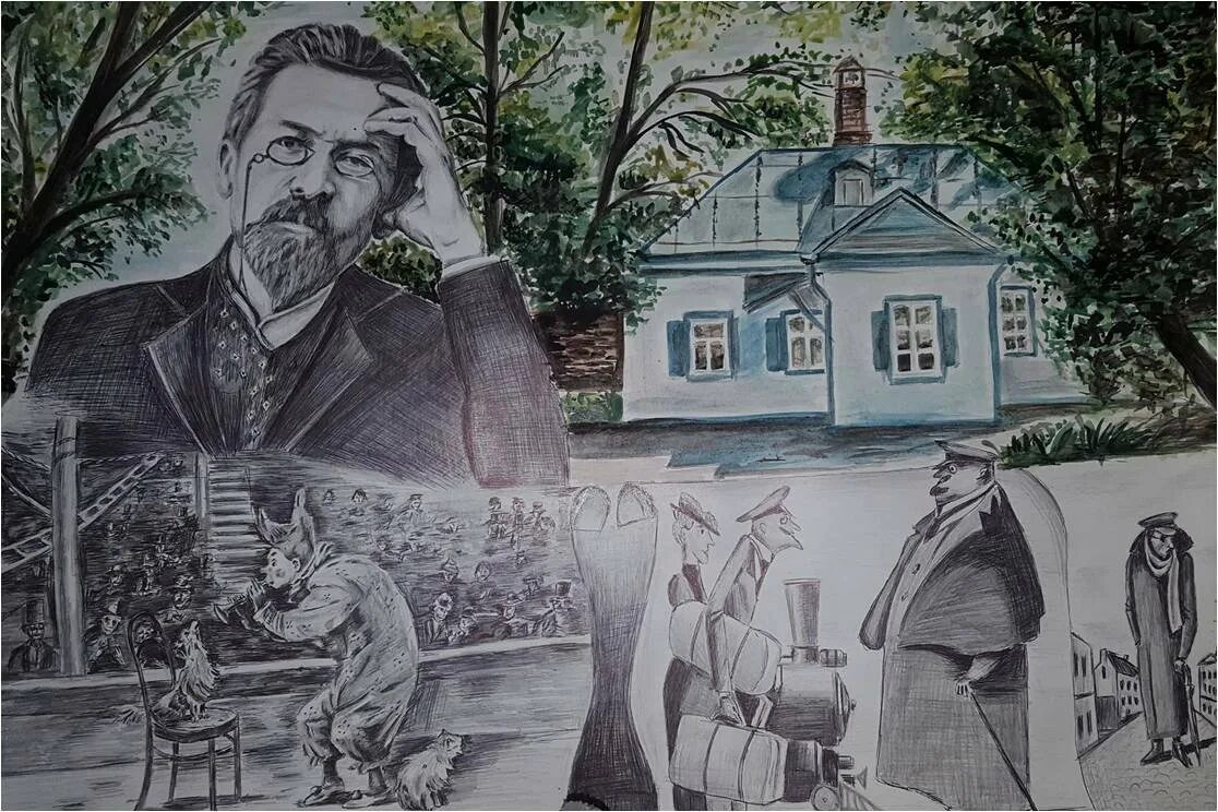 юмористические приемы в рассказе хамелеон. герои рассказа хамелеон. чехов учитель словесности. рассказы (а. история создания рассказа чехова хамелеон.