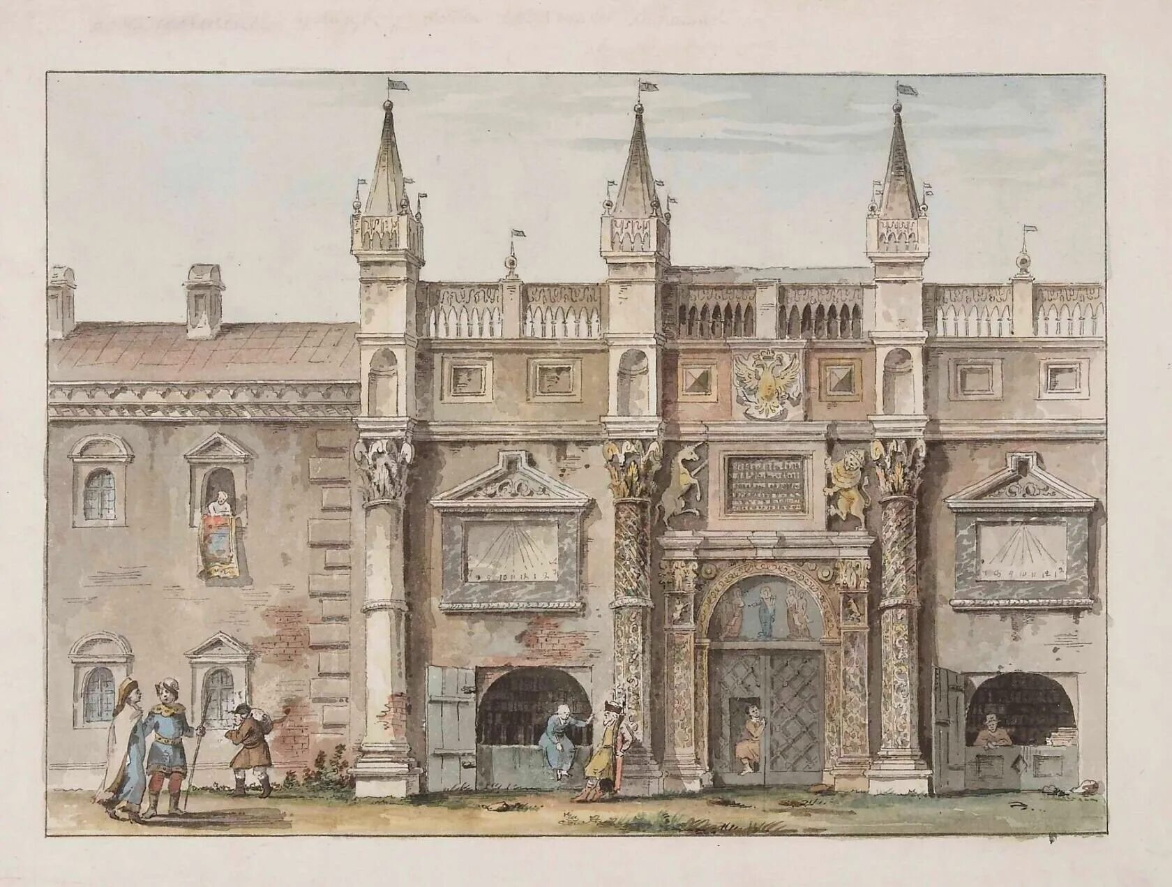 Здание рггу на никольской. Печатный двор на никольской улице в москве. Никольская улица печатный двор. Печатный двор ивана федорова в москве. Печатный двор в москве 17 век.