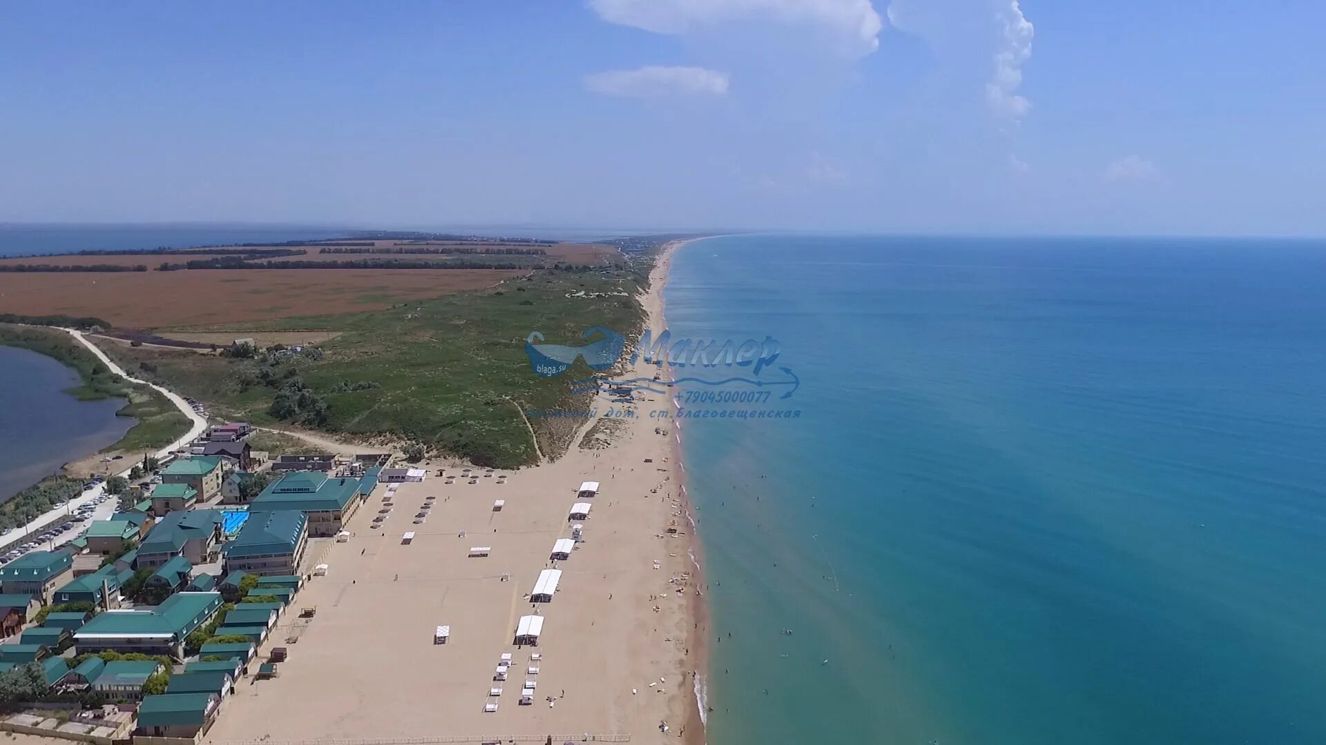 Благовещенская фото поселка и пляжа Краснодарский край ст. Благовещенская -2 DRIVE2
