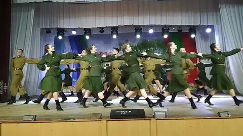 Военное попурри танец для детей