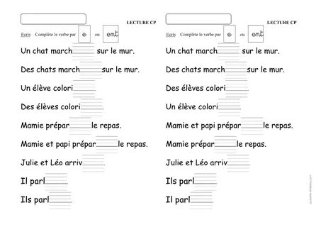 Des exercices