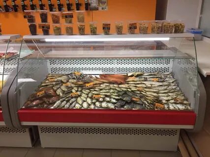 Выкладка рыбы