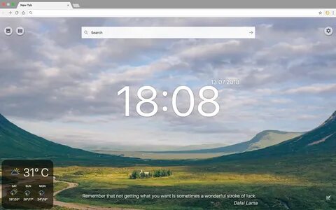 New tab