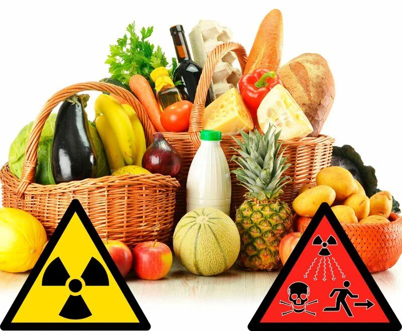 Как защититься от загрязненных продуктов питания. Загрязнители пищевых продуктов. радионуклиды в продуктах питания. радионуклиотиды в продуктах. радиация в продуктах питания.