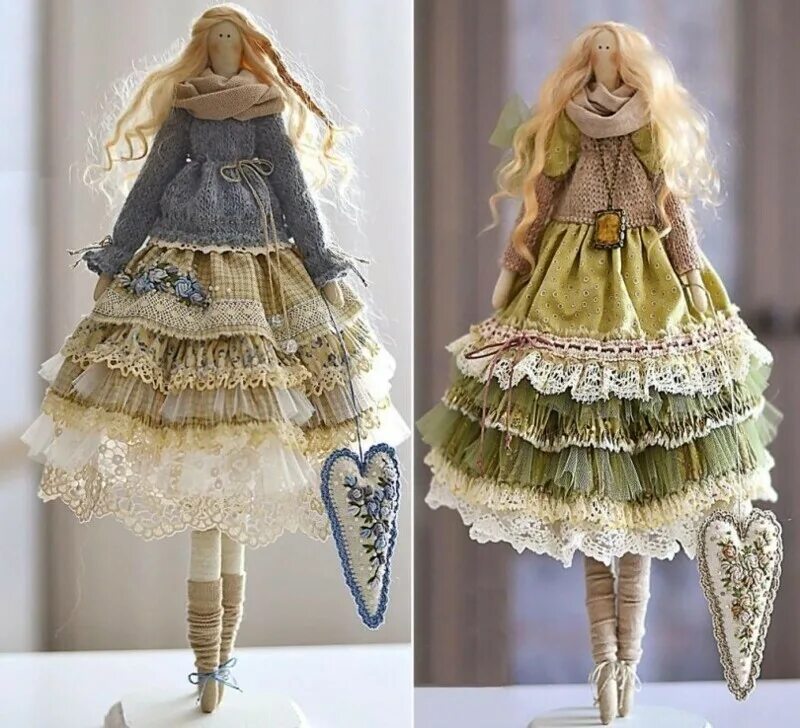 Сшить красивую куклу. Кукла Тильда. МК платье для куклы в стиле бохо. Куклы шитые в стиле. Кукла Тильда своими руками.