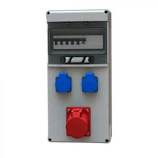 Щит с розетками ip54