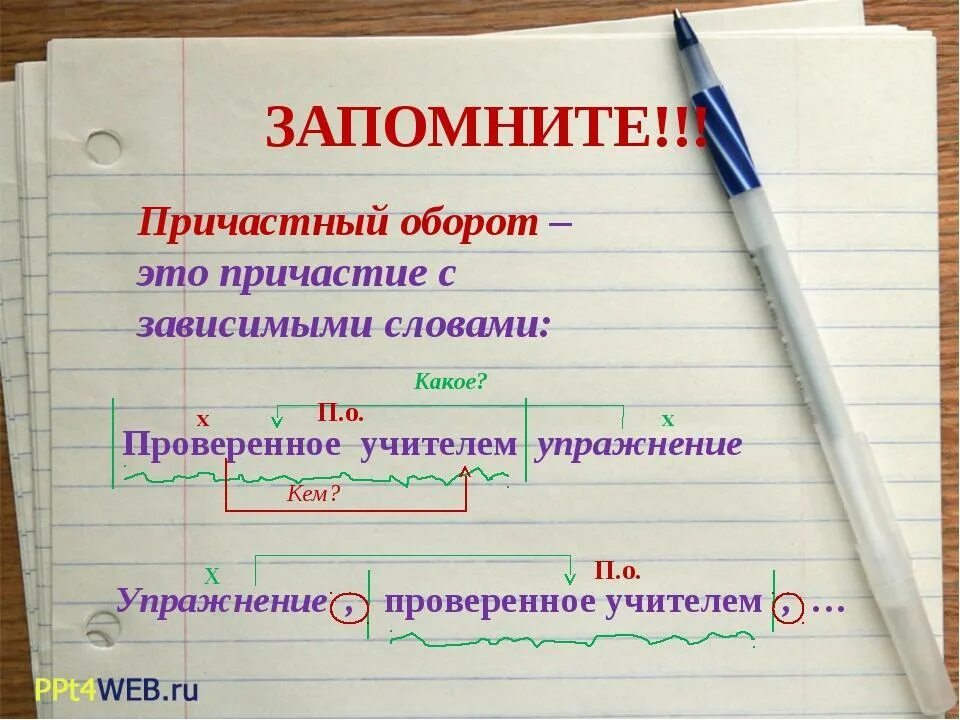 Устал предложение с этим словом. Причастный оборот. Причастие оборот. Причастие и причастный оборот. Ghbxfncysq оборот.