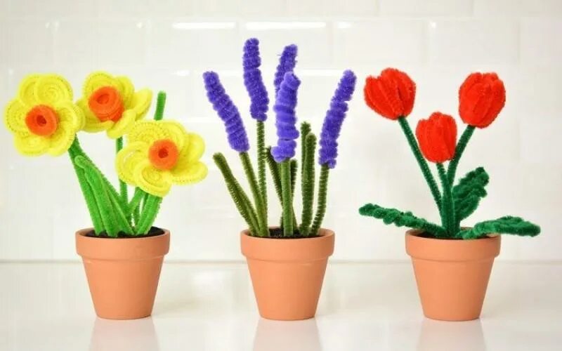 Тюльпаны из синельной проволоки своими руками. Поделки из синельной проволоки. Тюльпаны из синельной проволоки своими руками. Синельная проволока тюльпаны. Тюльпаныиз селенейной проволоки.