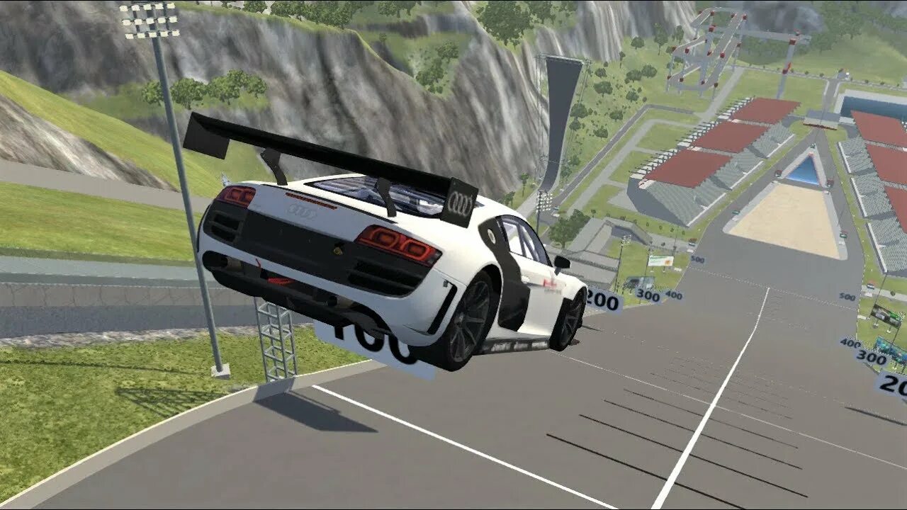 Car jump arena