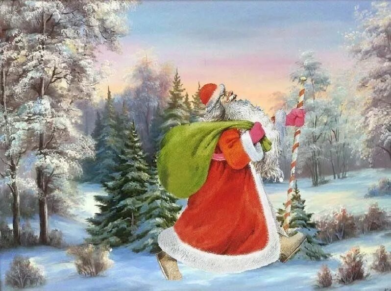 Новогодние картинки. Новогодние иллюстрации. Заставка приходи сказка. Сказка к нам приходит. Новогоднее представление в гости к нам приходит сказка.