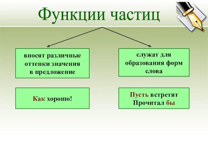 Предложения выполняют функцию