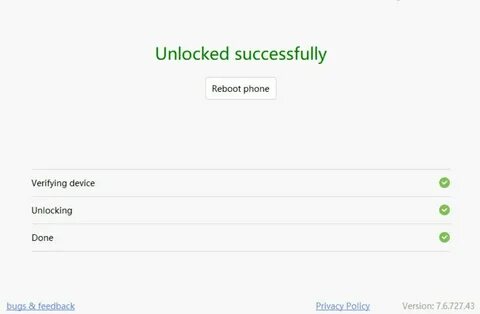 Unlock mi devices