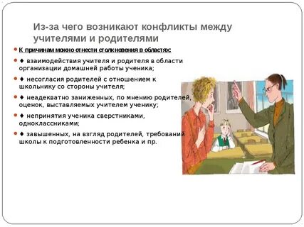 Детский сад конфликты между родителями