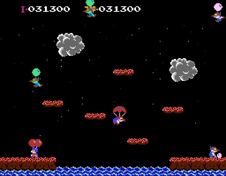 Денди шарики. Игра balloon fight. игра на денди шар. balloon fight nes. игра балун на денди.