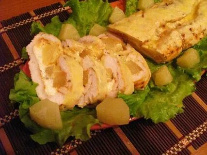 Грудки с персиками