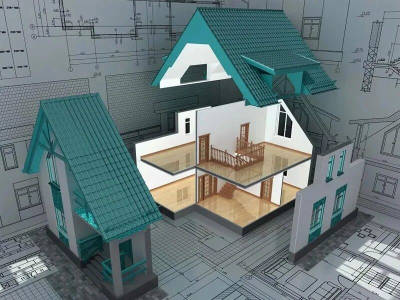 3d проекты зданий