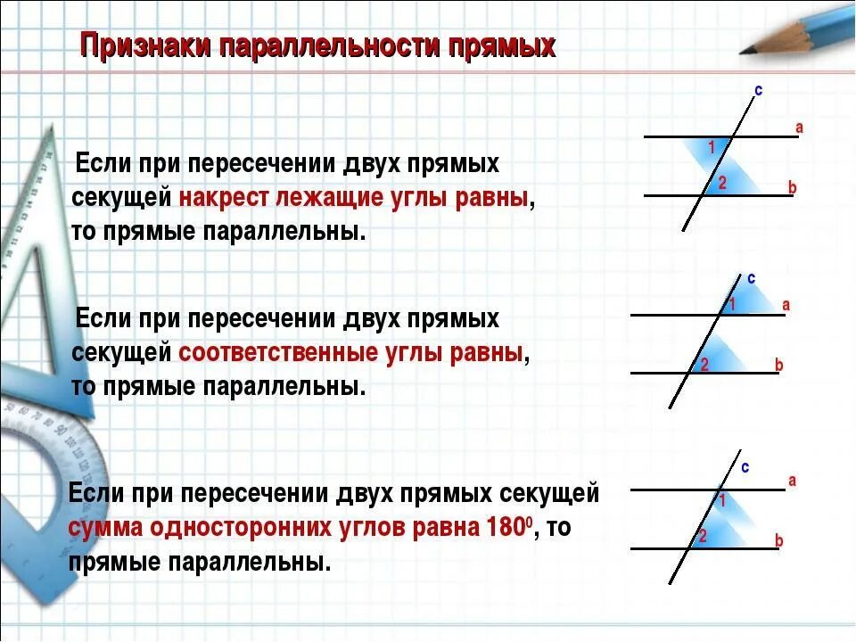 Назовите углы равные углу 1. Соответственные углы при параллельных прямых равны. Параллельные прямые углы при пересечении секущей. Углы при пересечении двух параллельных прямых. Правило углов при параллельных прямых и секущей.